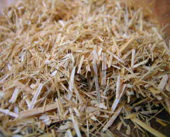 chopped straw